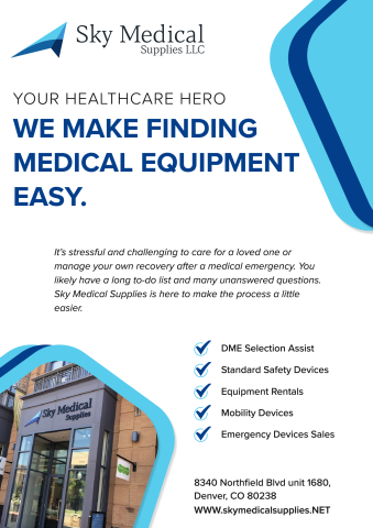 sky medical supplies flyer 